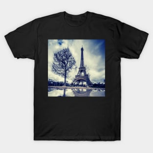 Eiffel Tower And The Tree T-Shirt